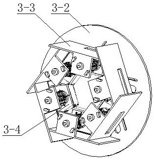 Traveling mechanism and traveling method of steel pipe inner wall derusting machine, and eccentric wheel and traveling frame of traveling mechanism