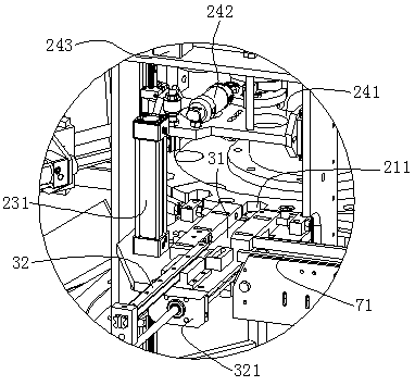 Full-automatic tapping machine and working method thereof