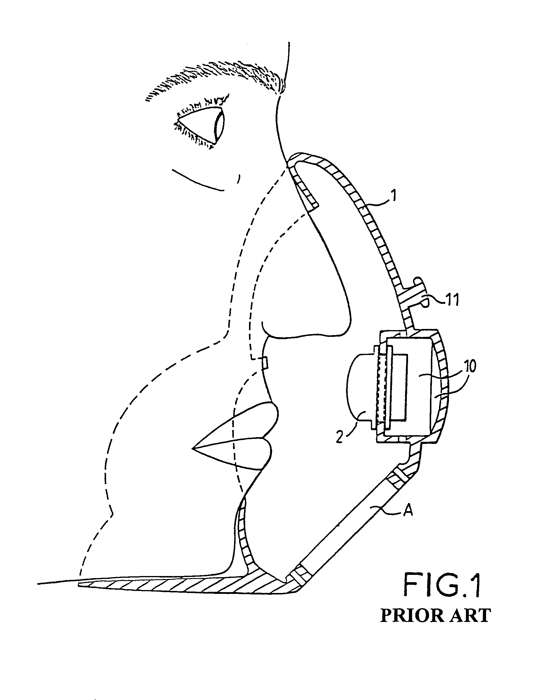 Oxygen inhaler mask with sound pickup device