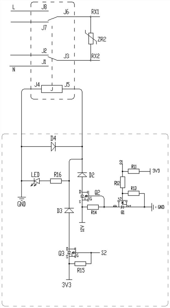 Load access detection method and device