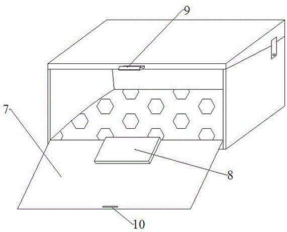 A kind of multi-purpose crab box