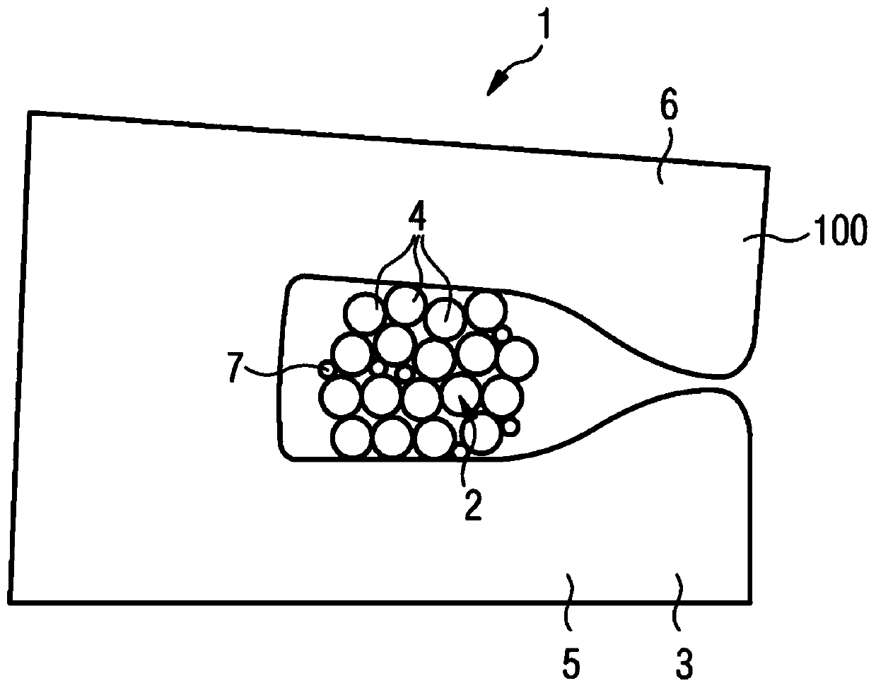 strand-contact-for-an-electric-component-and-method-for-producing-a