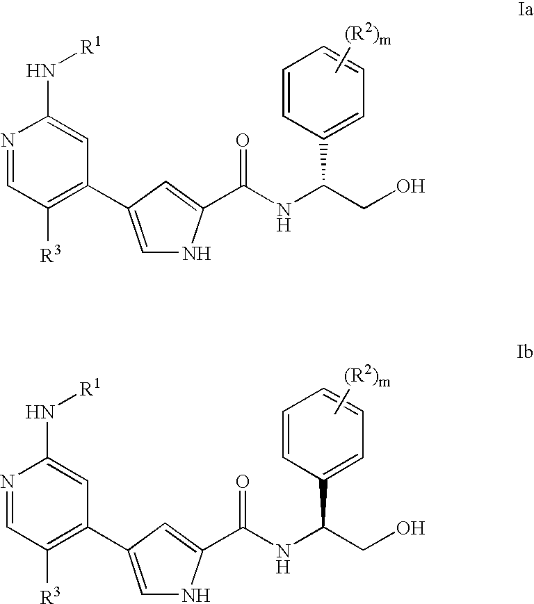 Pyrrole inhibitors of ERK protein kinase, synthesis thereof and intermediates thereto