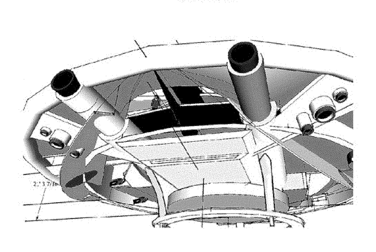 Centripetal aerodynamic platform spacecraft