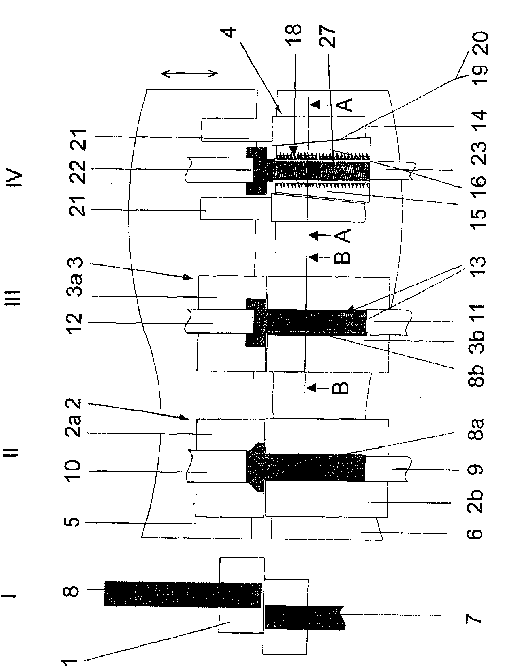 Method and device for producing fixing or connection components with radial outer contours, in particular screws or threaded bolts