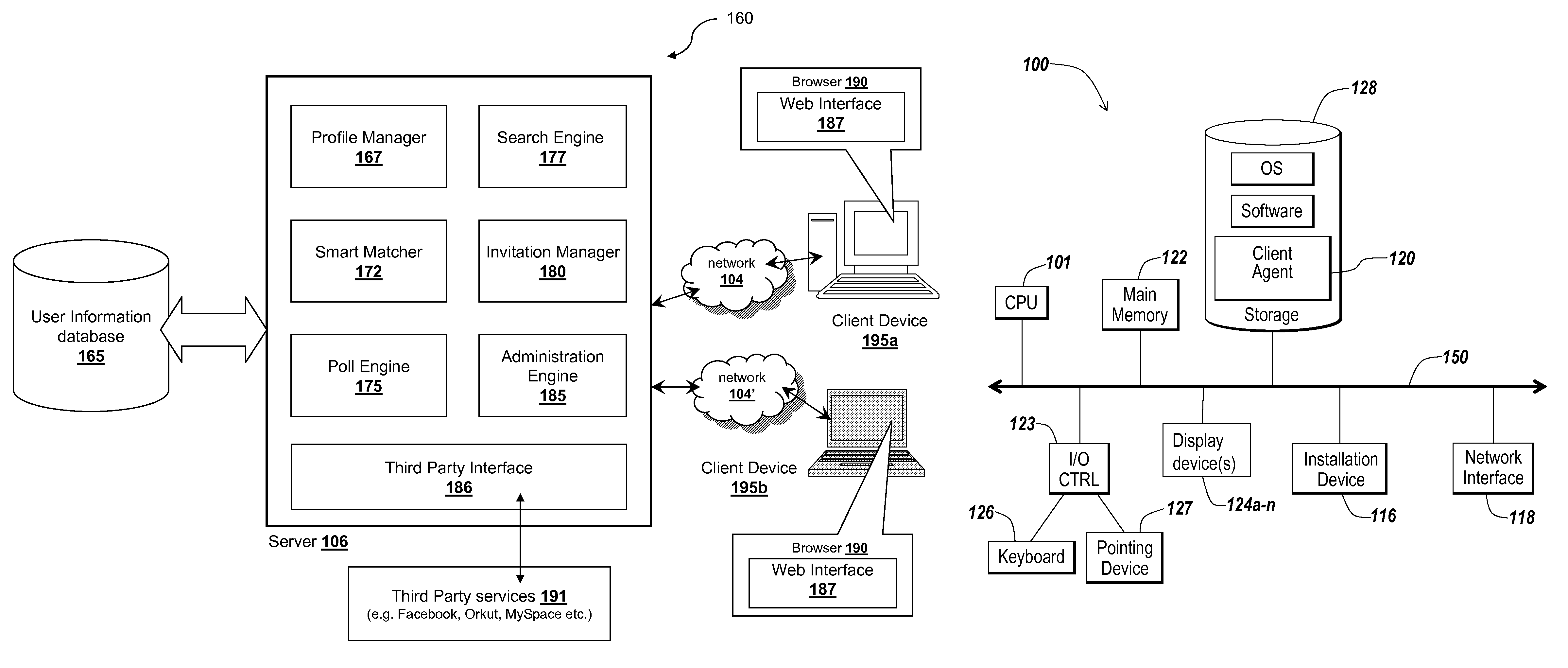 Web-based services for querying and matching likes and dislikes of individuals