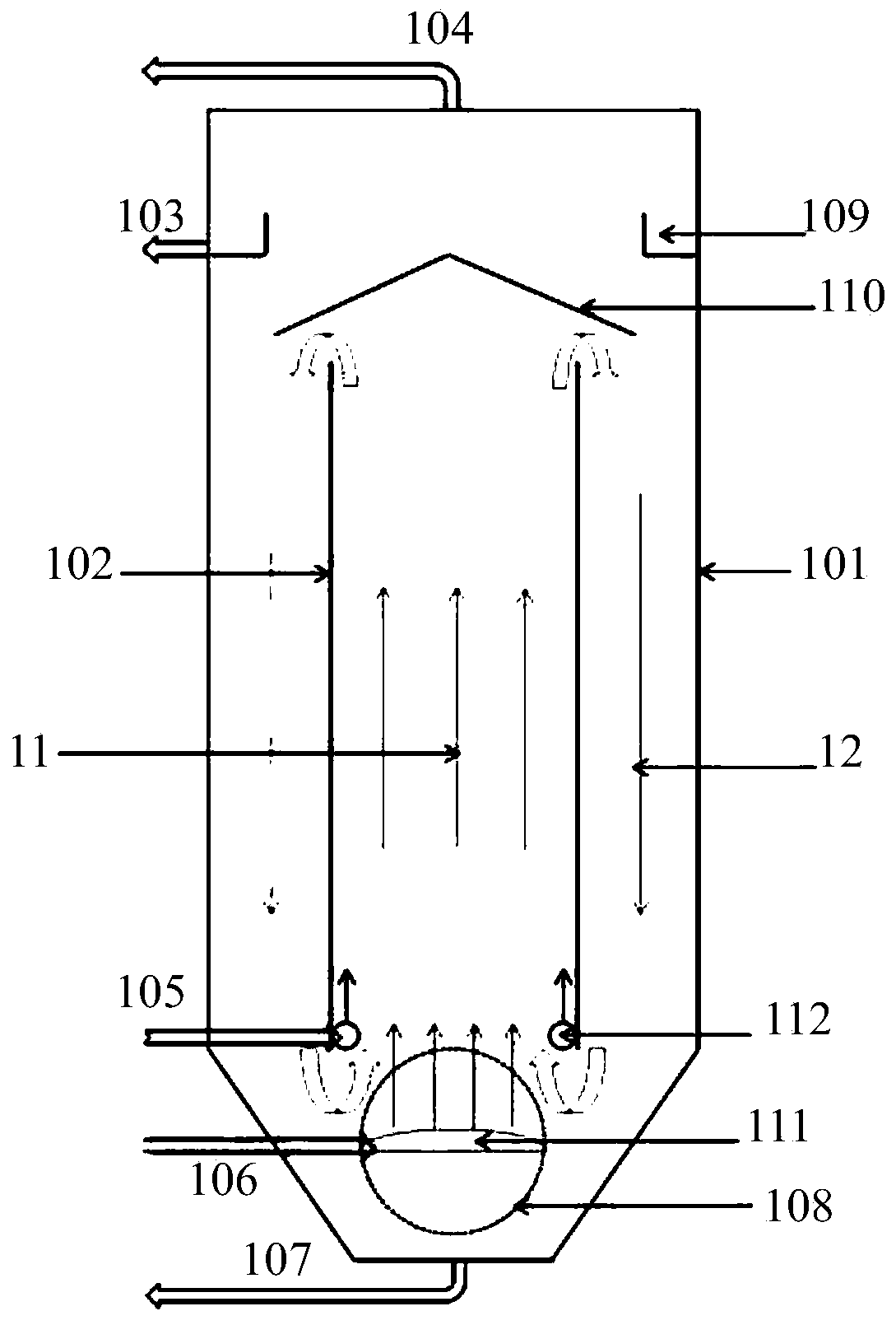 Method and device for treating oil refining salt-containing sewage by using oil refining waste catalyst and ozone