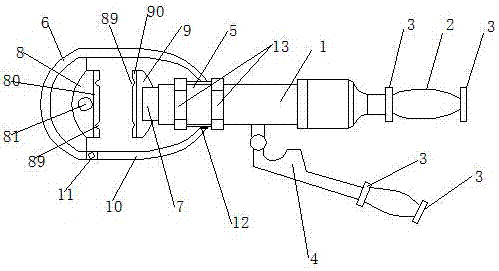 Variable-stroke hydraulic clamp