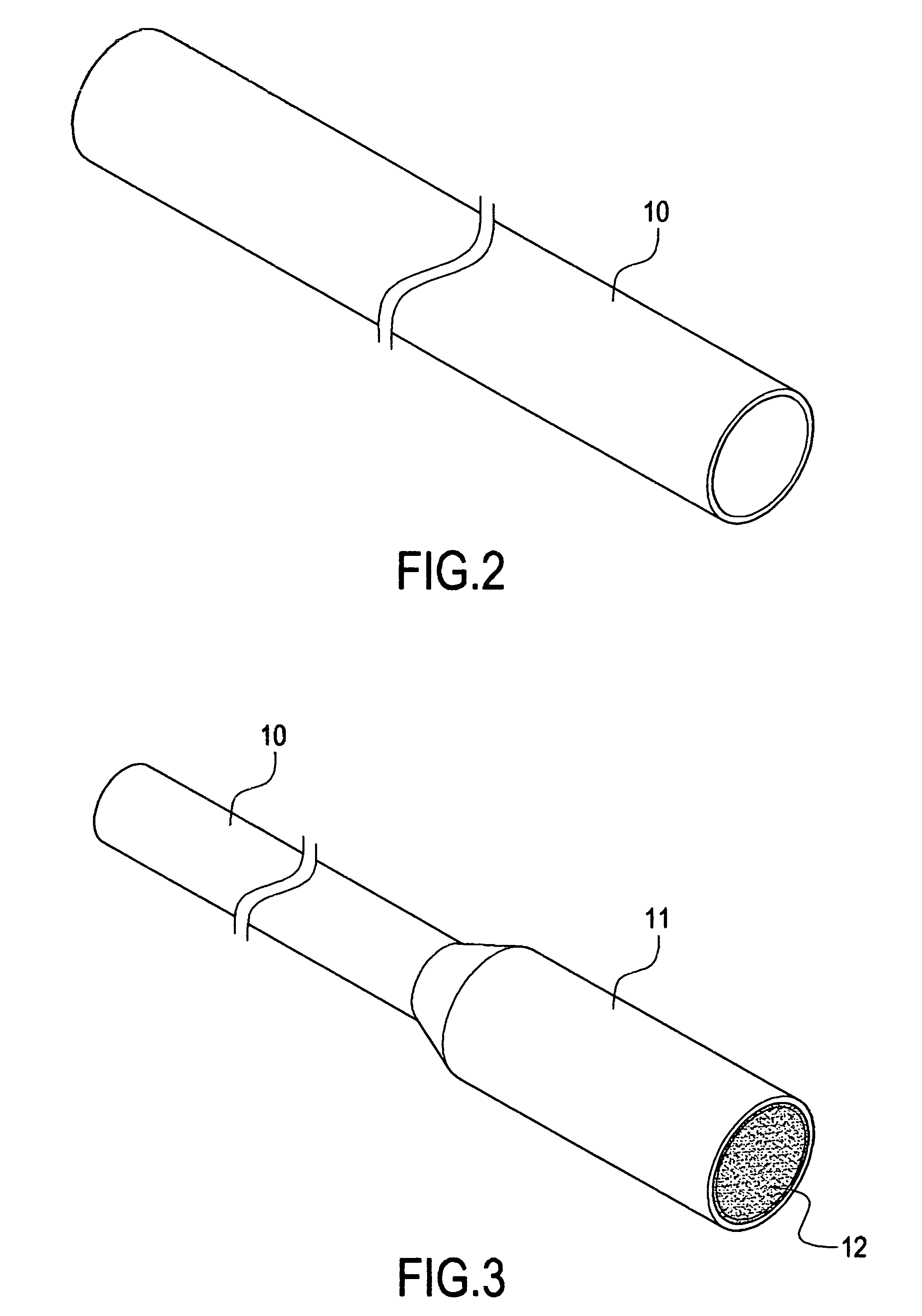 Method for manufacturing a heat pipe having an enlarged portion