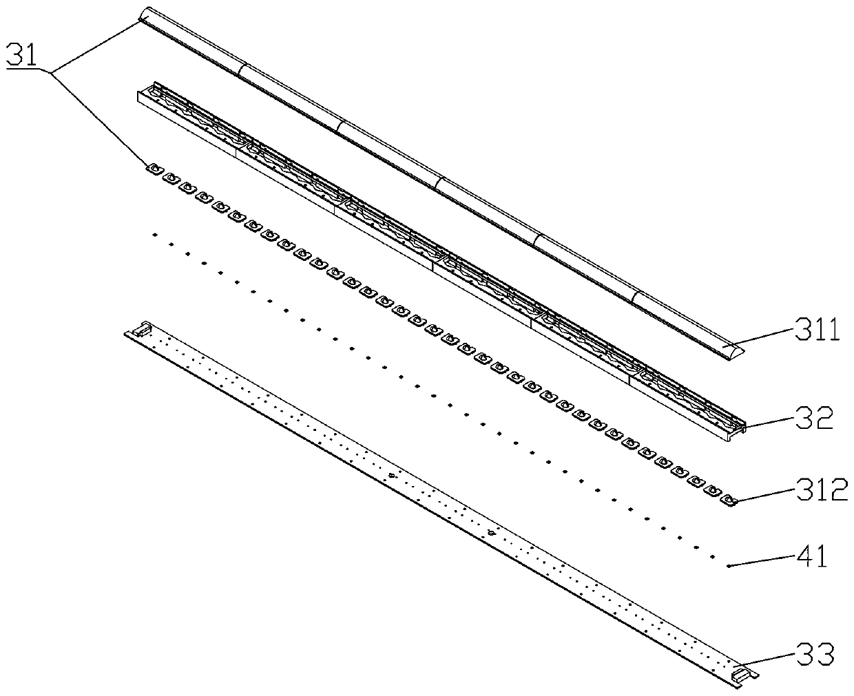 Anti-dazzling narrow-beam LED lamp