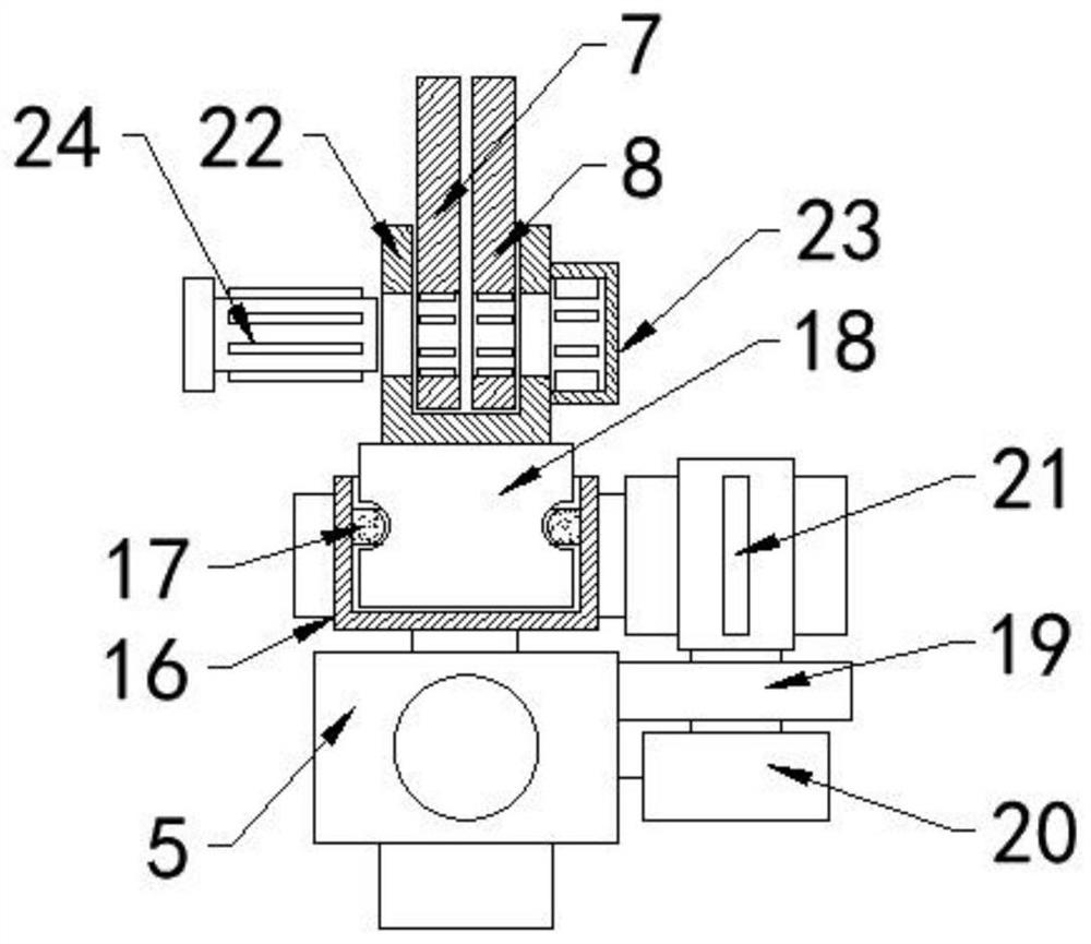 Radio and television editing short film shooting device and method