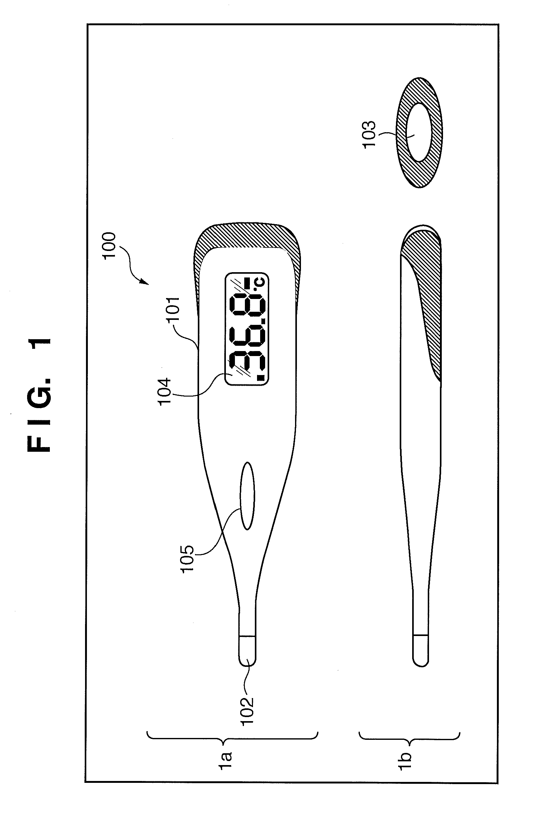 Electronic clinical thermometer and operation control method