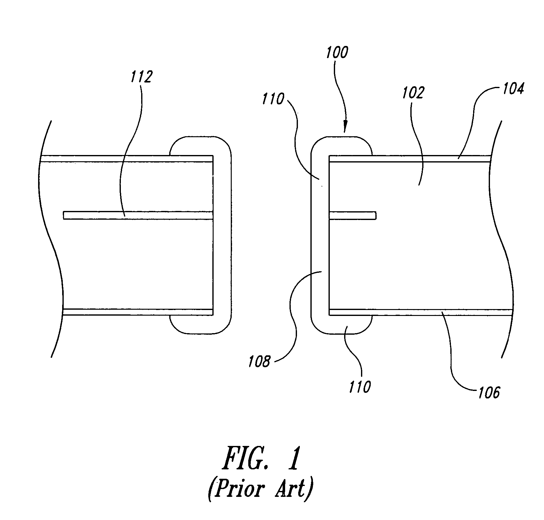 Device and method of manufacture of an interconnection structure for printed circuit boards
