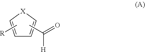 Rubber composite reinforced by at least one steel reinforcing element rendered adhesive by an adhesive composition containing aromatic aldehyde and polyphenol