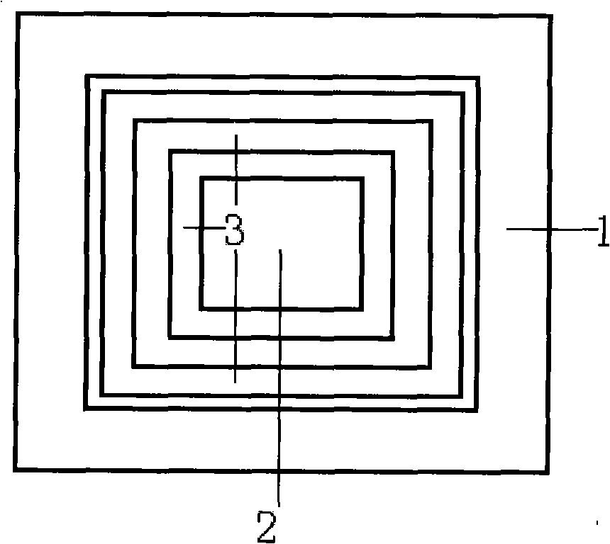 Enclosed type overlapped garden residence