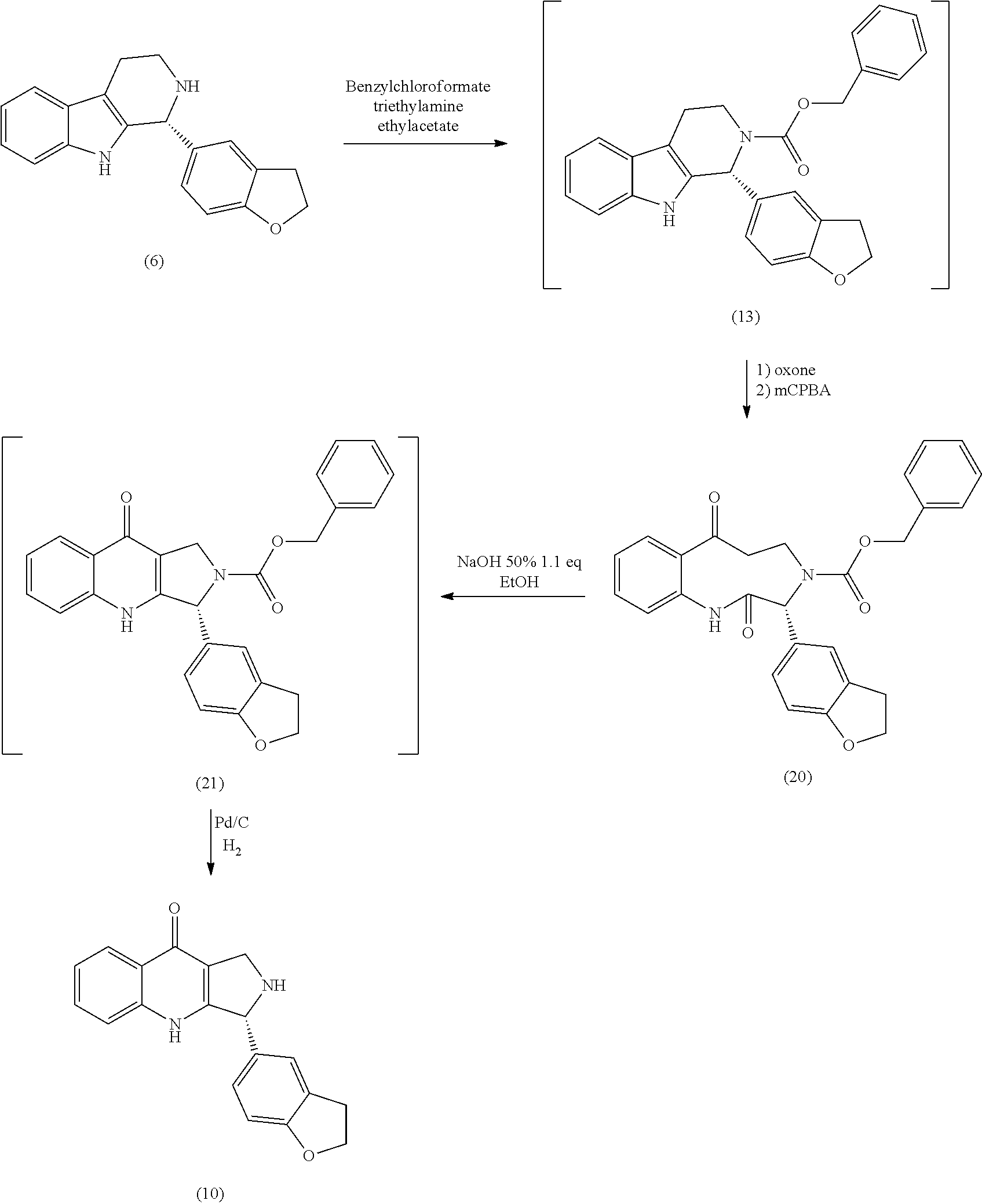 Enantioselective synthesis of asymmetric beta-carboline intermediates