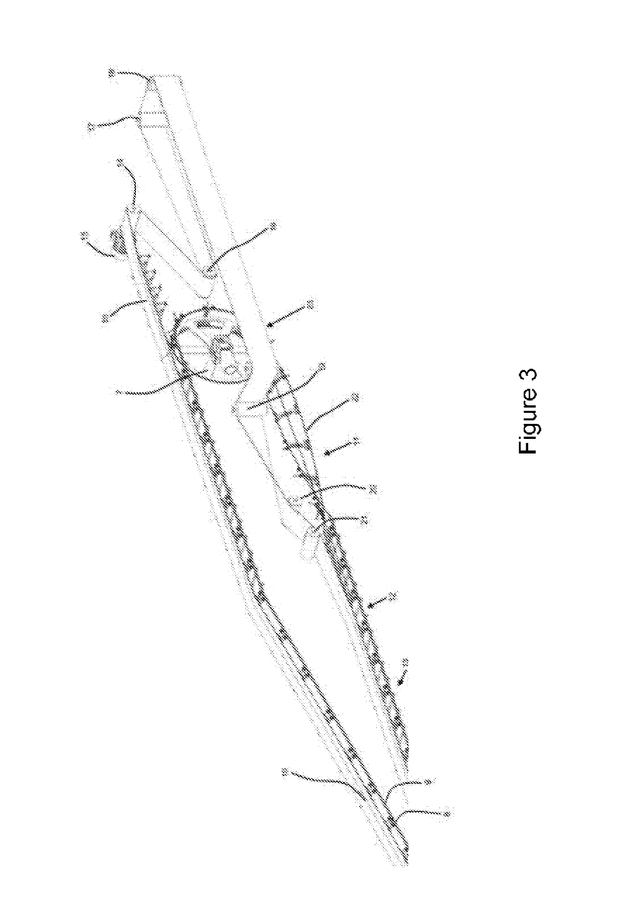 Rail conveyor system with vertical carriage return