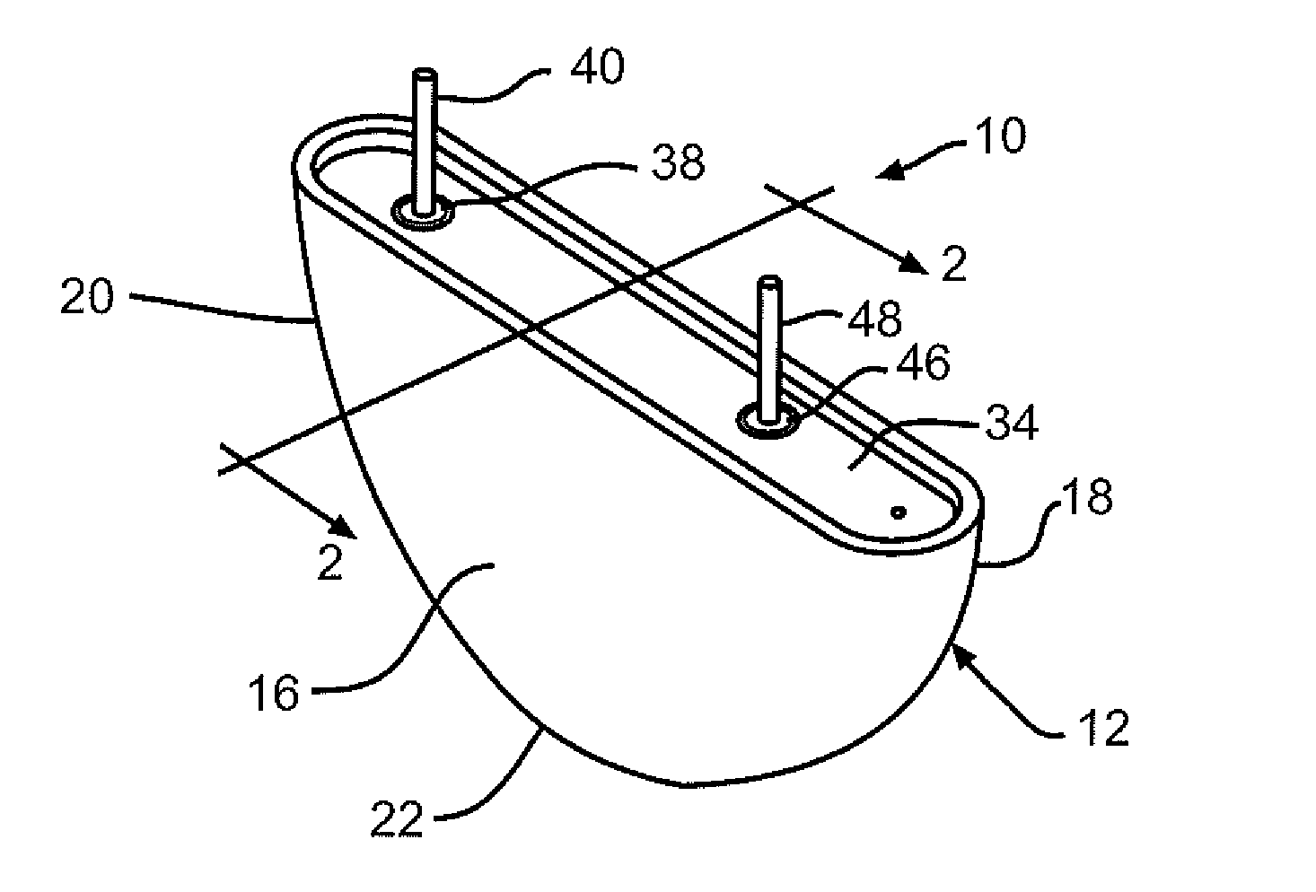 Mechanical conditioning by bead blasting lithium iodine cell case