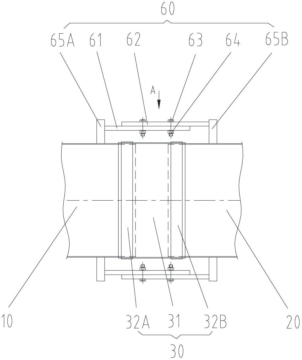 Air pipe connecting structure