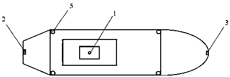 A positioning system and method for a cruise ship at sea