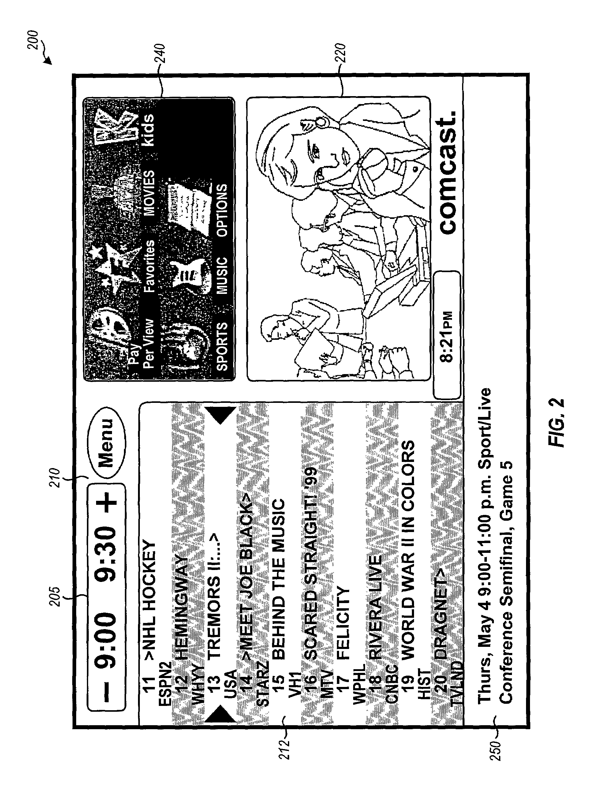 Method and apparatus for performing sub-picture level splicing based on interrupts