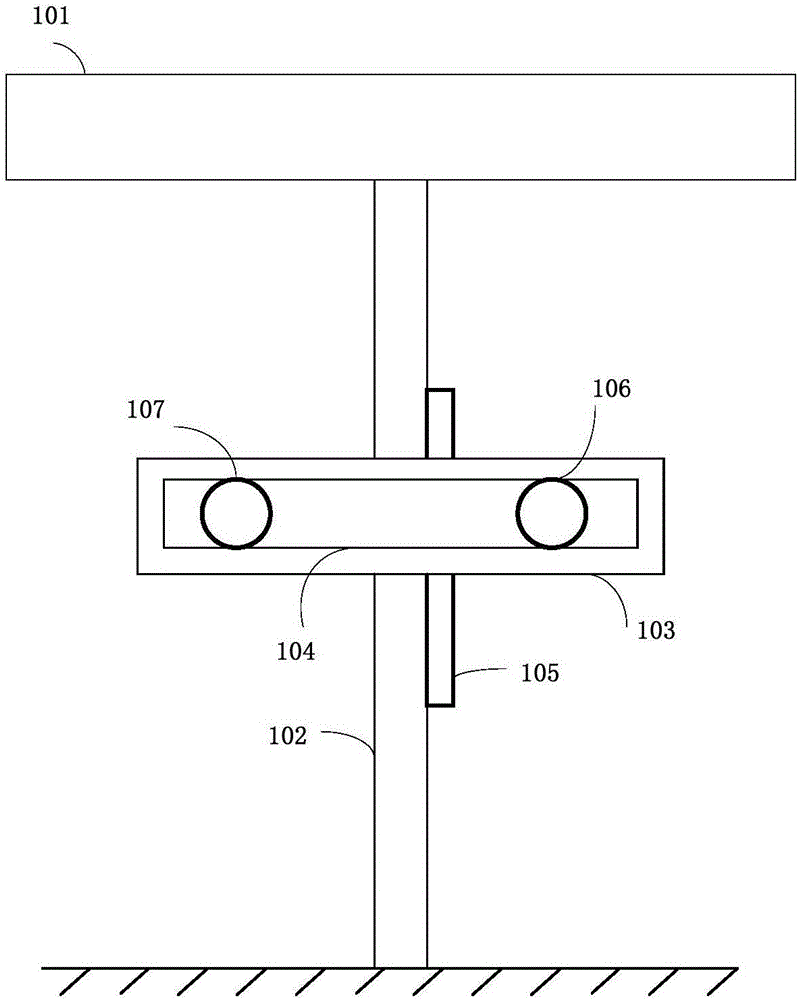 Positioning system of electric vehicle reverse charging pantograph online charging device and adjusting method