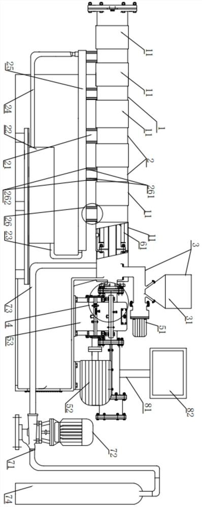 Preparation process of biological ceramic-degradable polymer composite granules