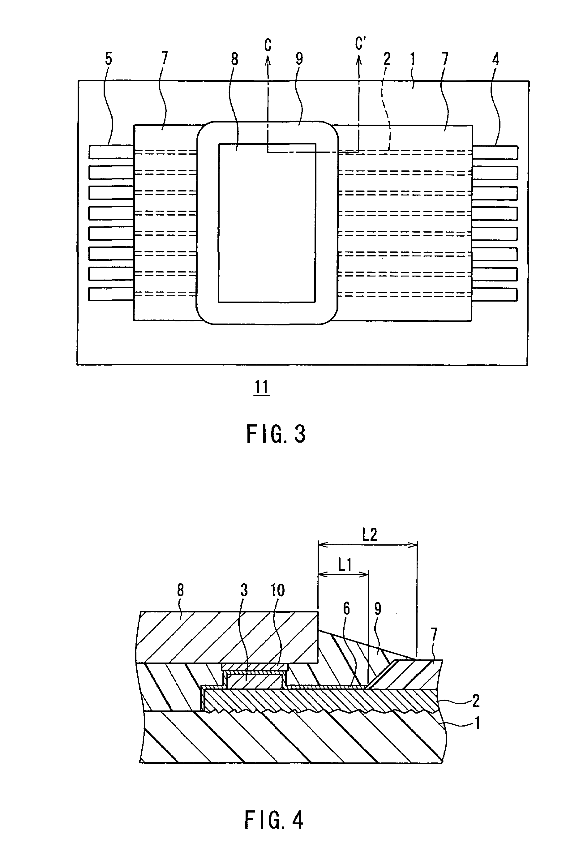 Wiring board, semiconductor device and display module