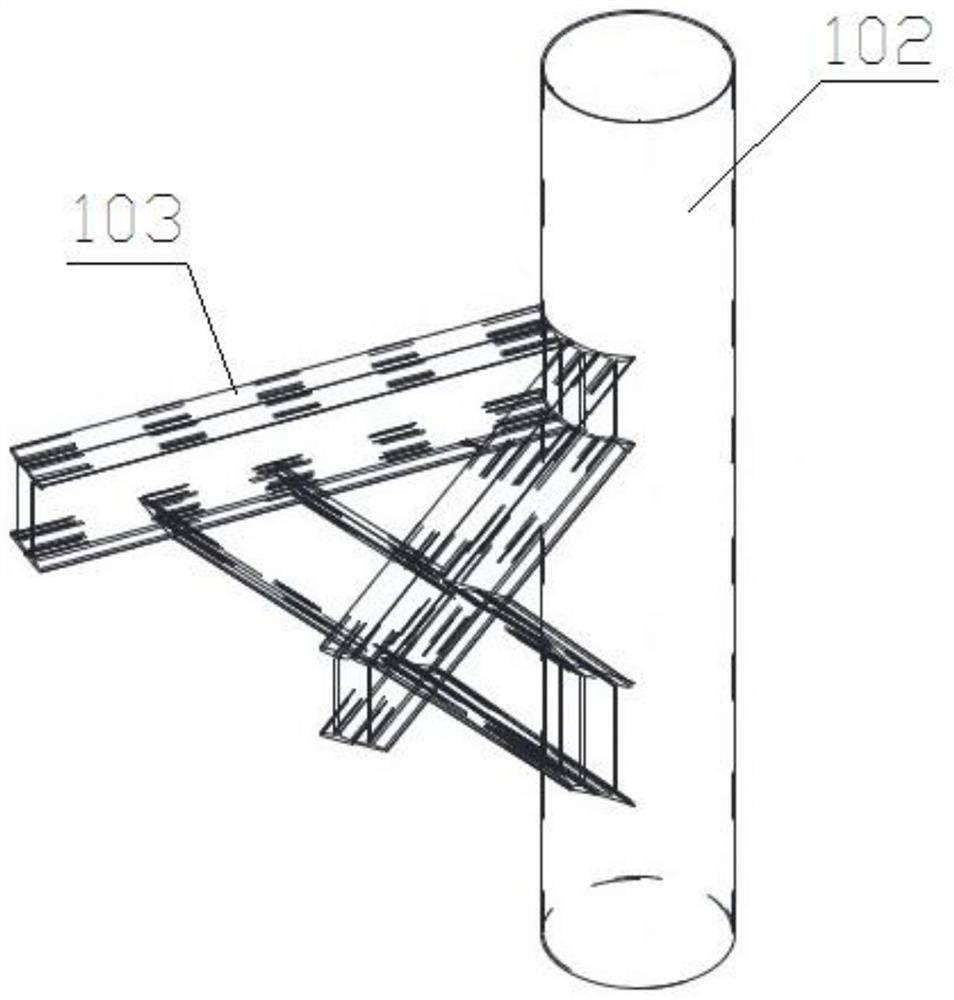 Construction method of lowering double-wall special-shaped steel cofferdam