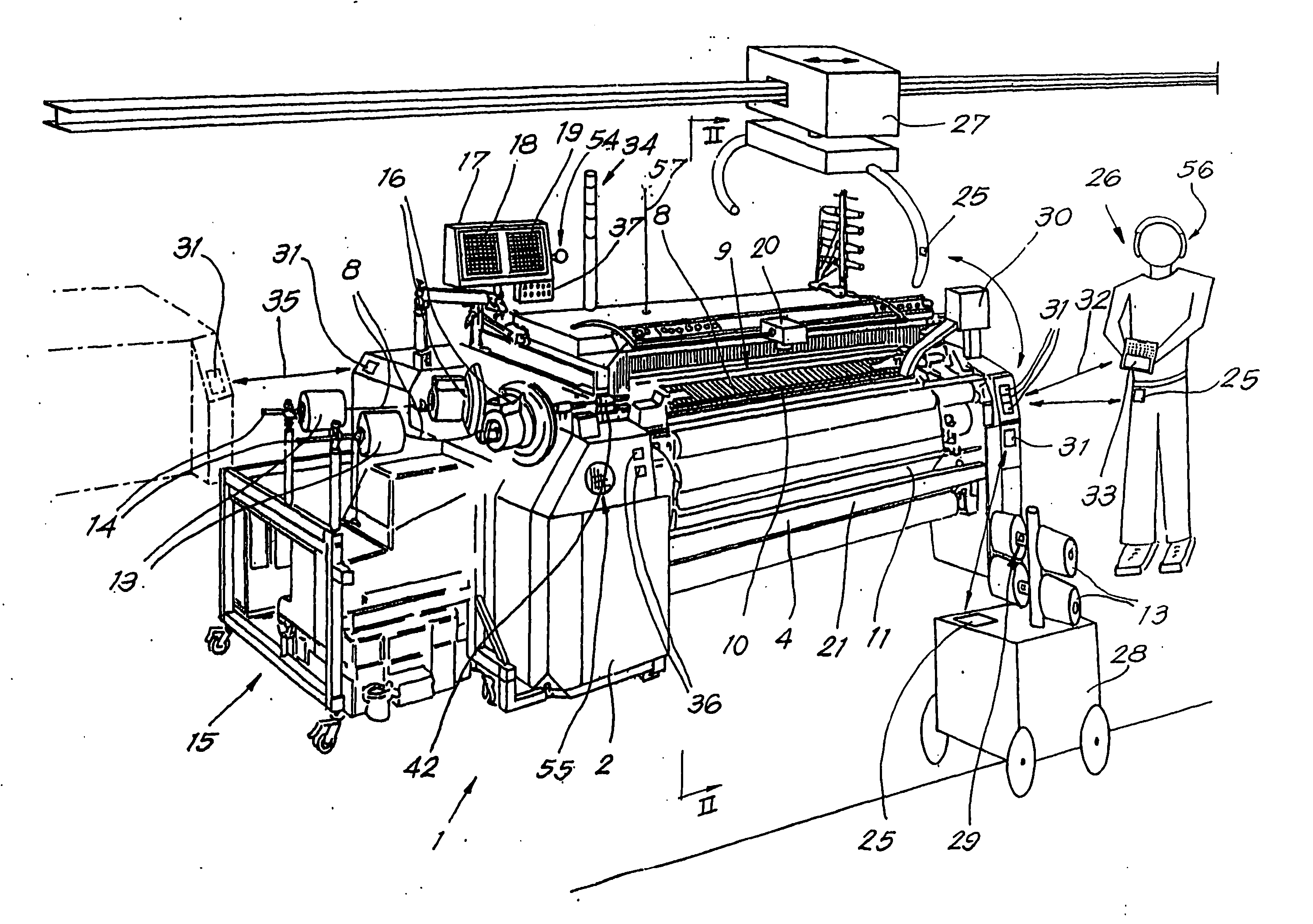 Method for optimizing a textile production process