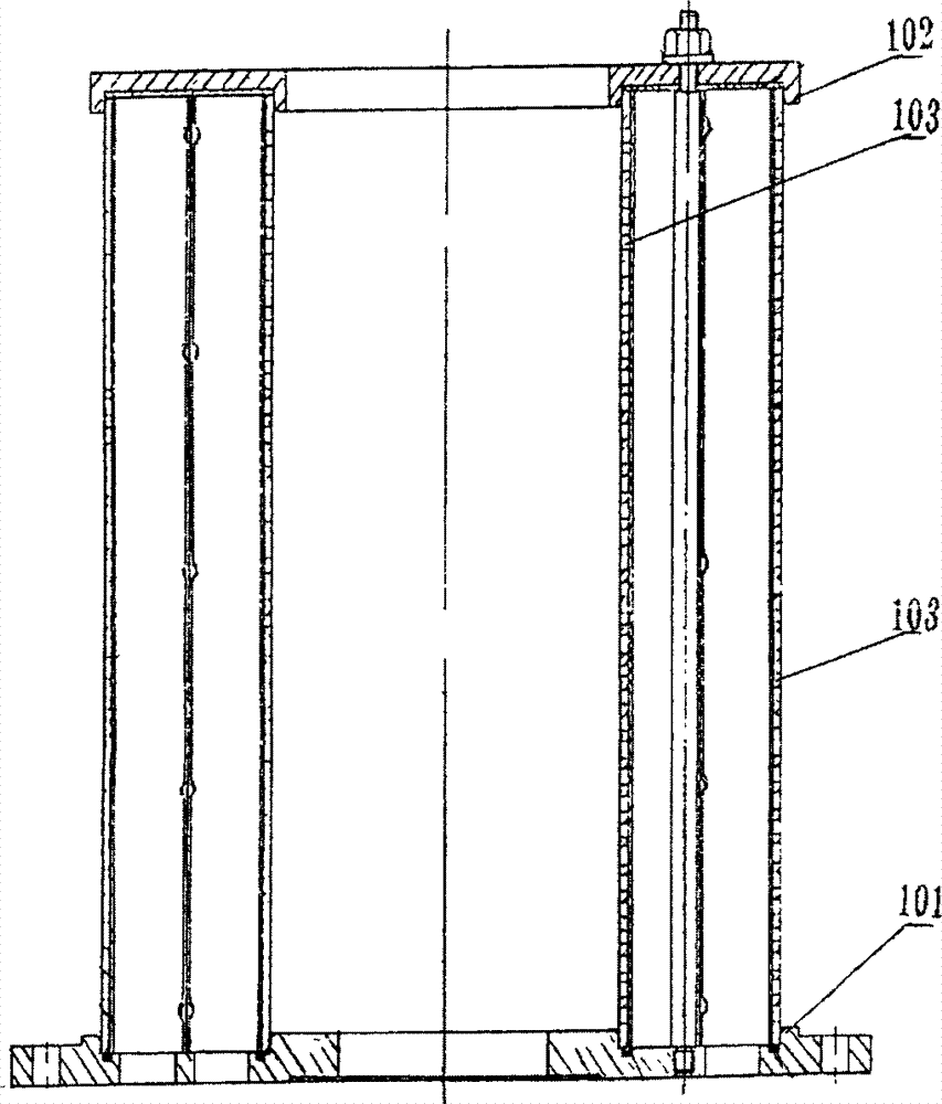 Self-driving sewage filter