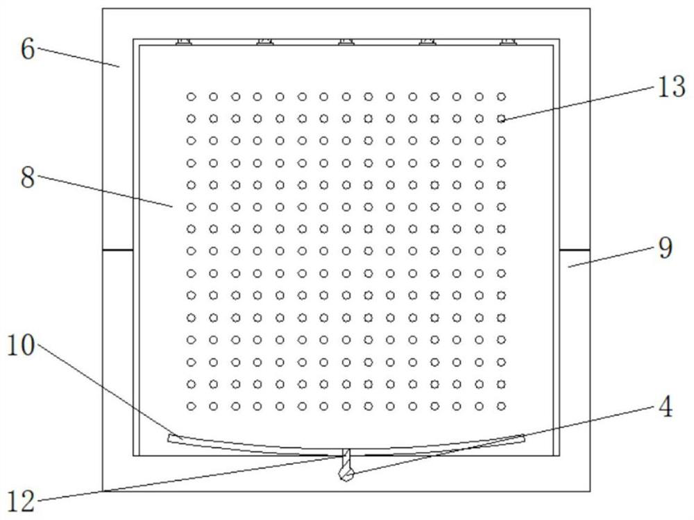 Air conditioning unit silencer with dustproof structure