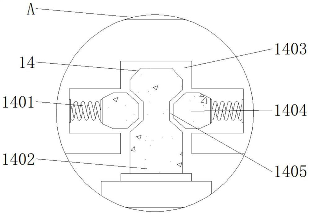 Air conditioning unit silencer with dustproof structure