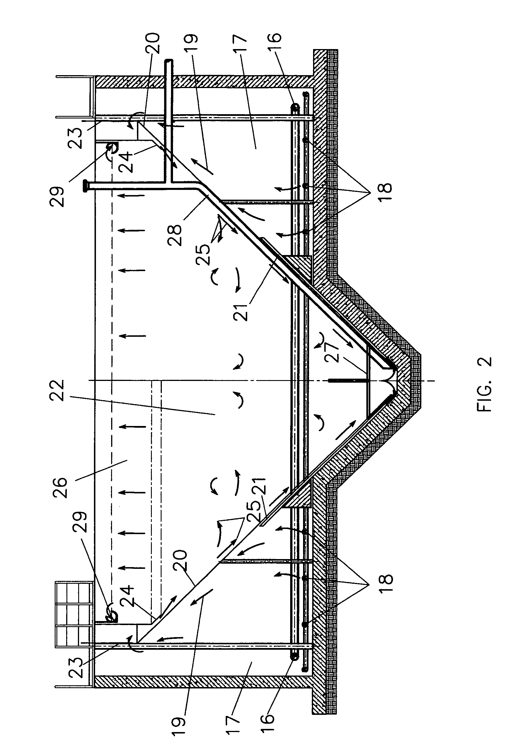 Method and apparatus for activated sludge biological treatment of municipal and industrial waste water