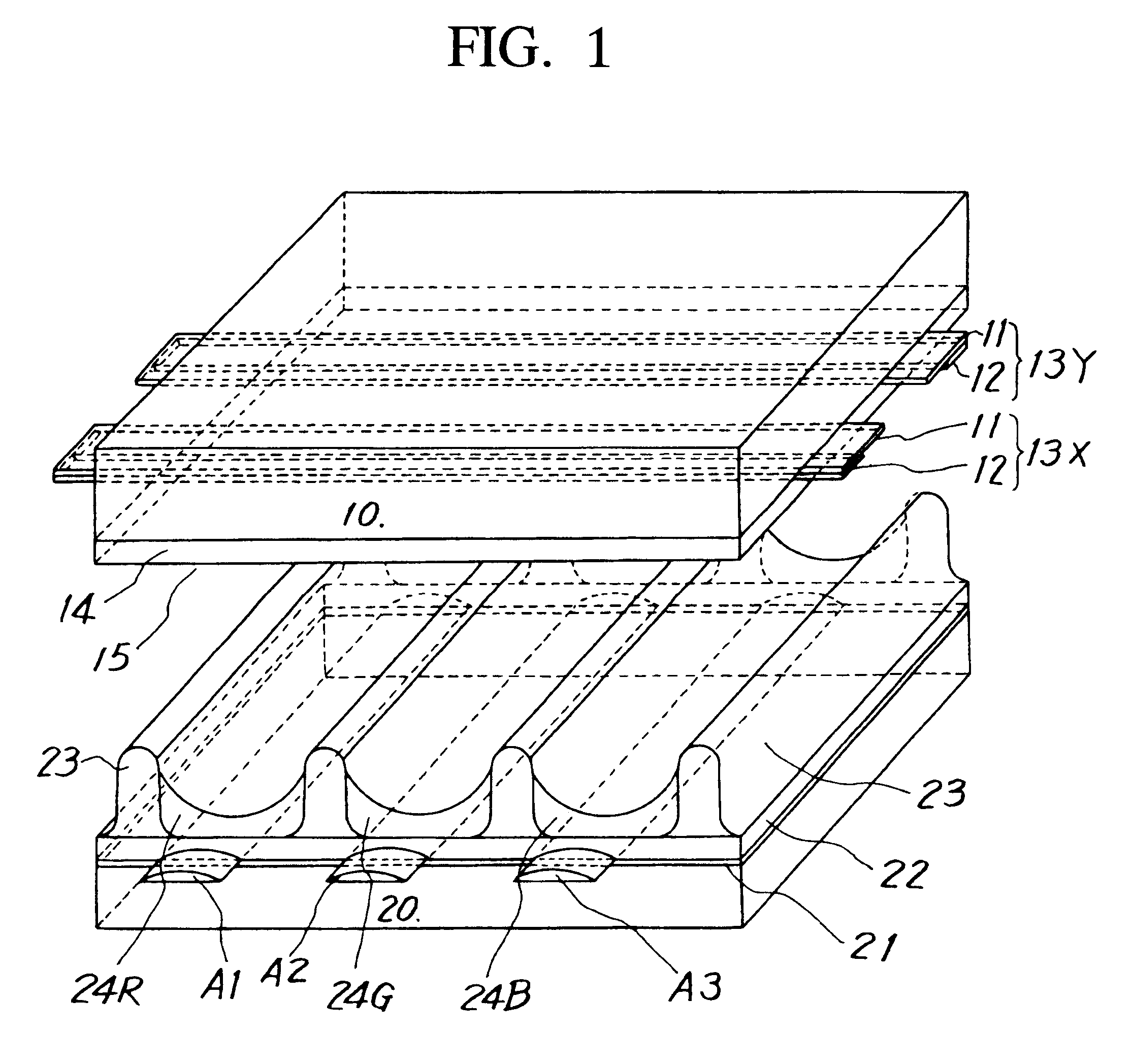 Plasma display panel with dielectric layer suppressing reduced electrode conductivity
