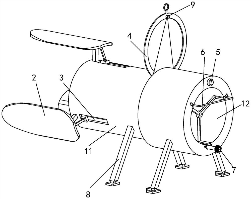 Nurse bivalve speculum with stable sampling function