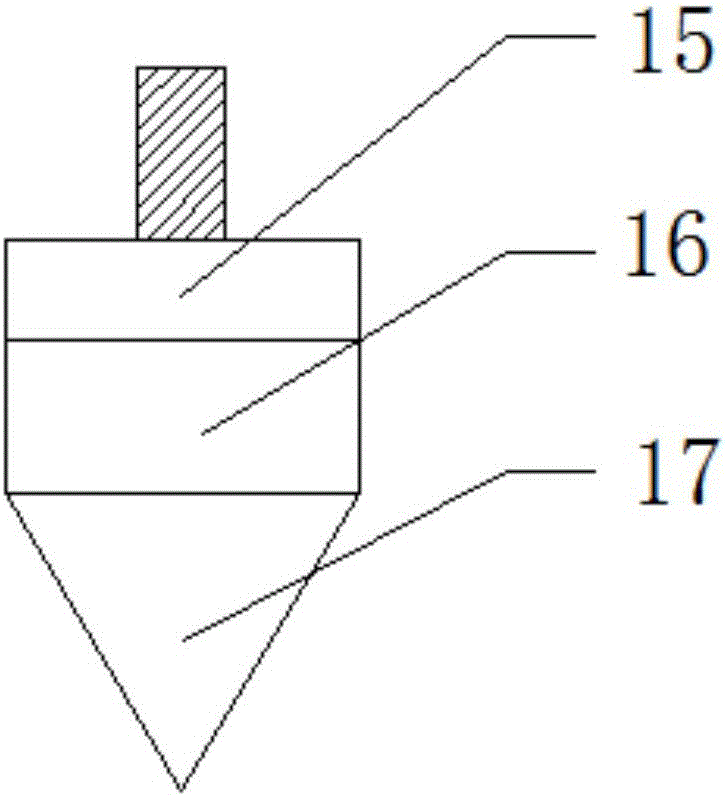 Stable type surveying and mapping support for bridge construction