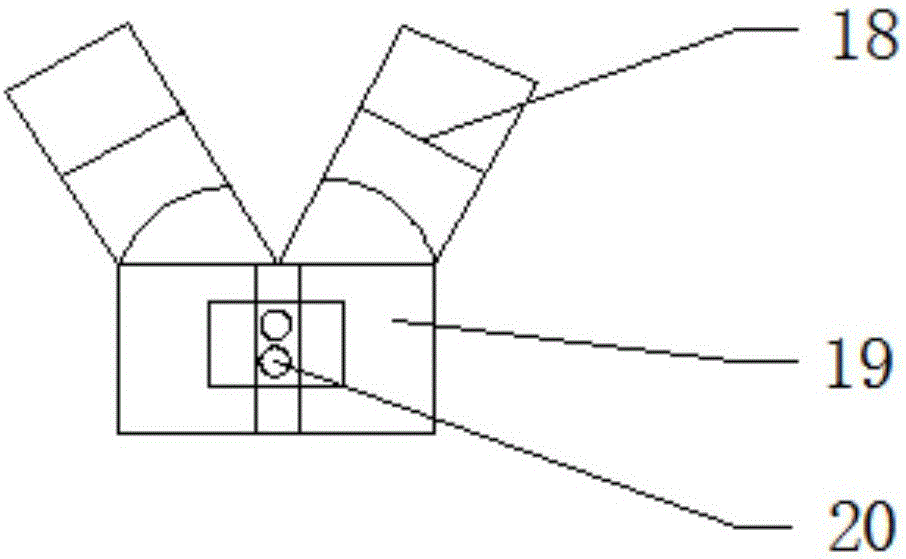 Stable type surveying and mapping support for bridge construction