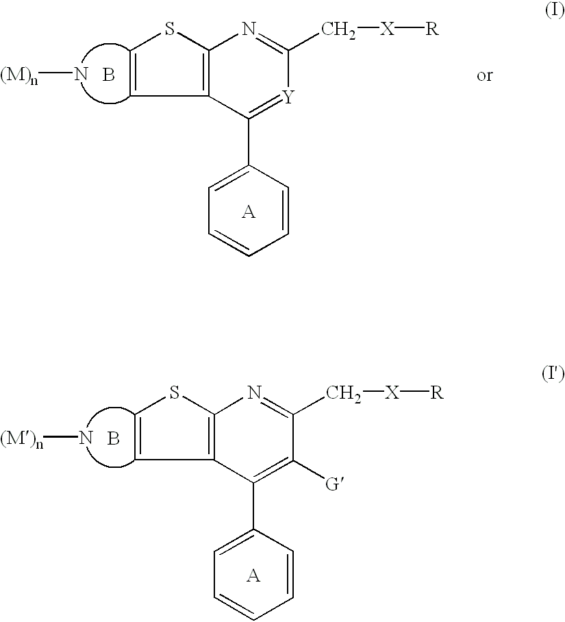 Thienopyridine derivatives and their use