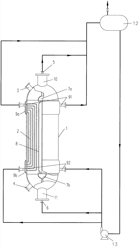Gas-solid phase catalytic reactor