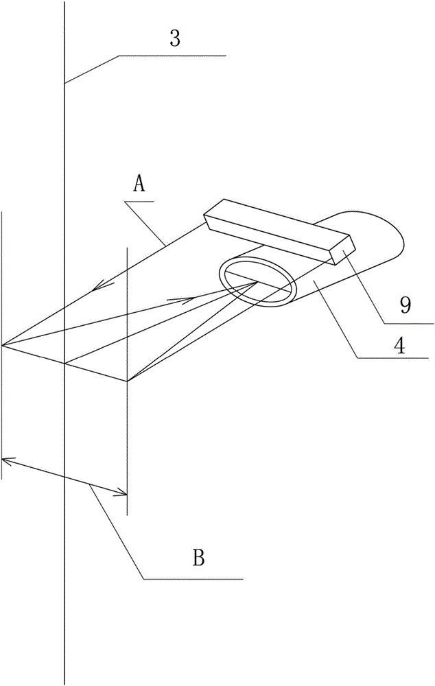 Monitoring device and method for piston torque of rubber membrane seal gas holder