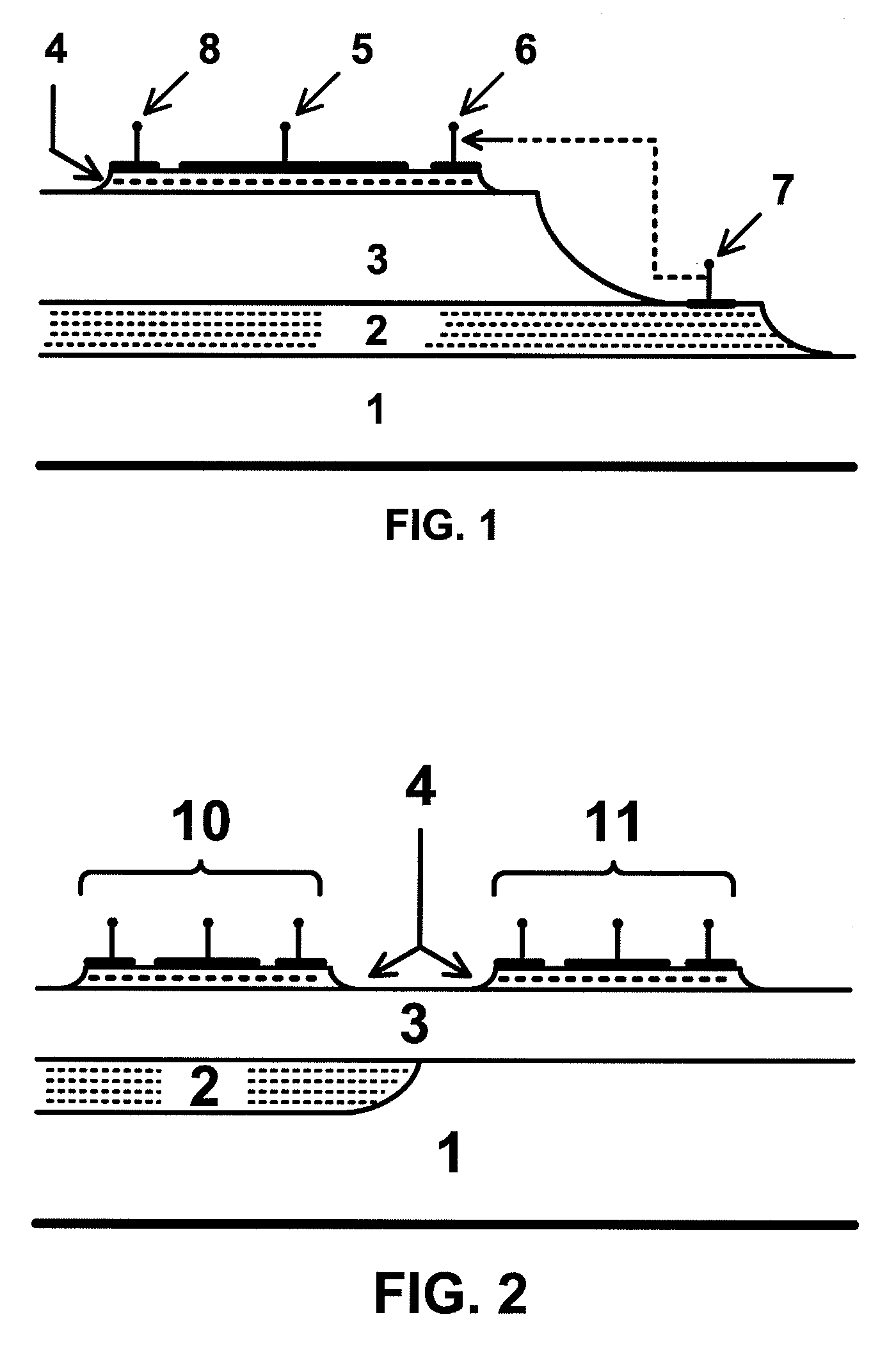 Method to reduce excess noise in electronic devices and monolithic integrated circuits