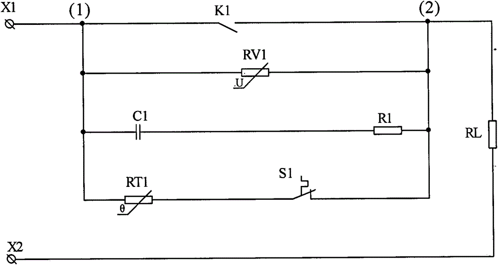 Direct-current soft switching-off module