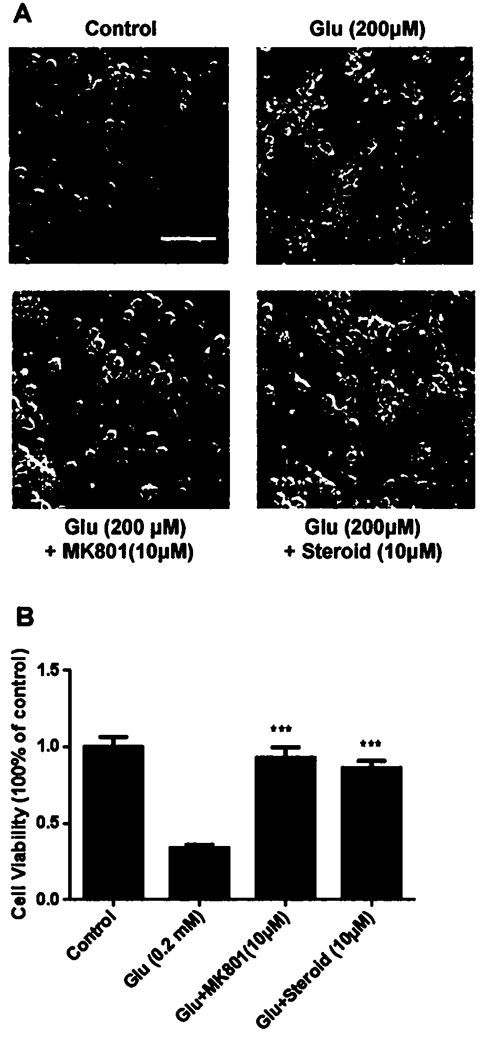 Application of cholest-3,6-dione to treatment of neuronal damage