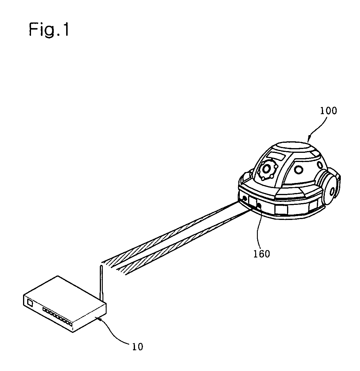 Position calculation system for mobile robot and charging-stand return system and method using the same
