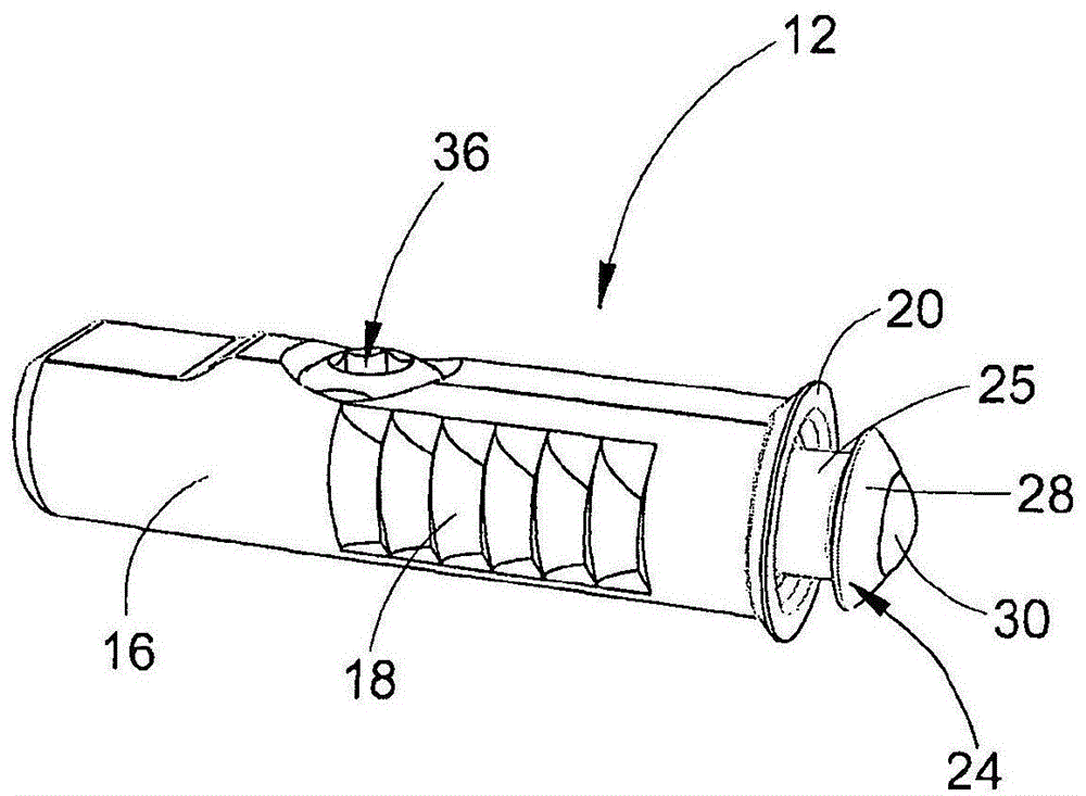 Device for assembly/joining of parts of modular furniture and furnishing accessories