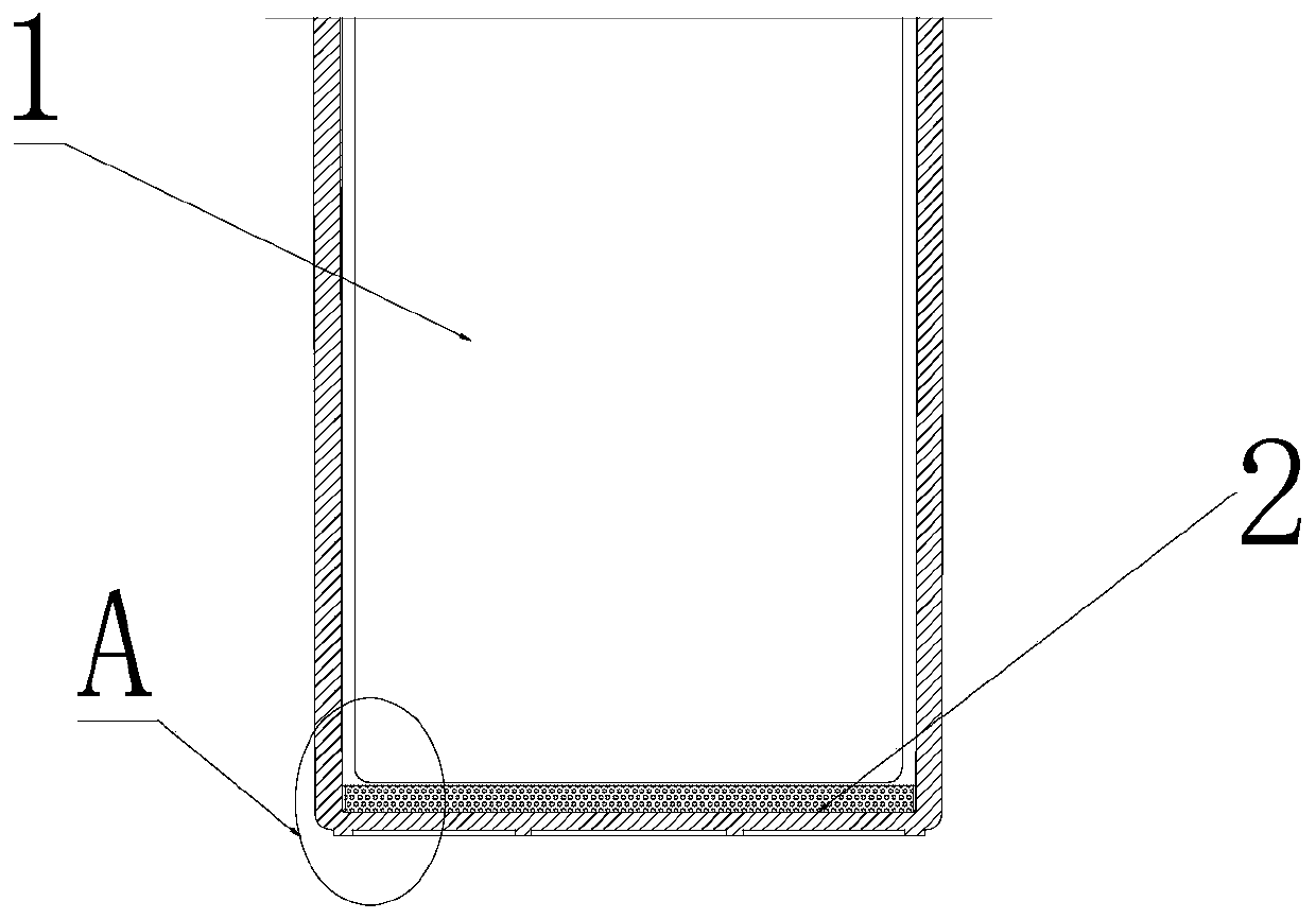 Saddle of lead-acid storage battery and preparation method thereof and lead-acid storage battery