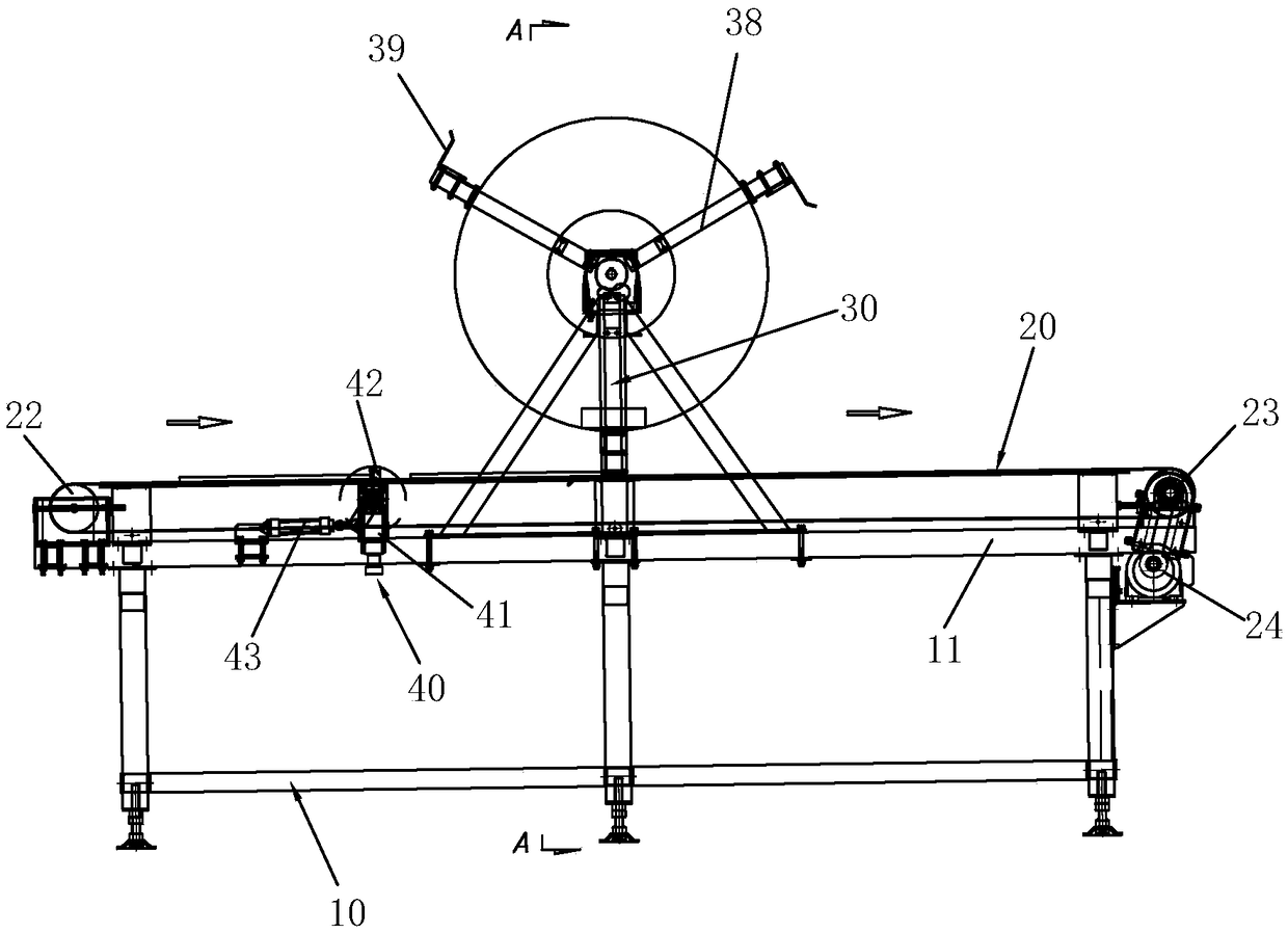 Small-size plate overturning mechanism