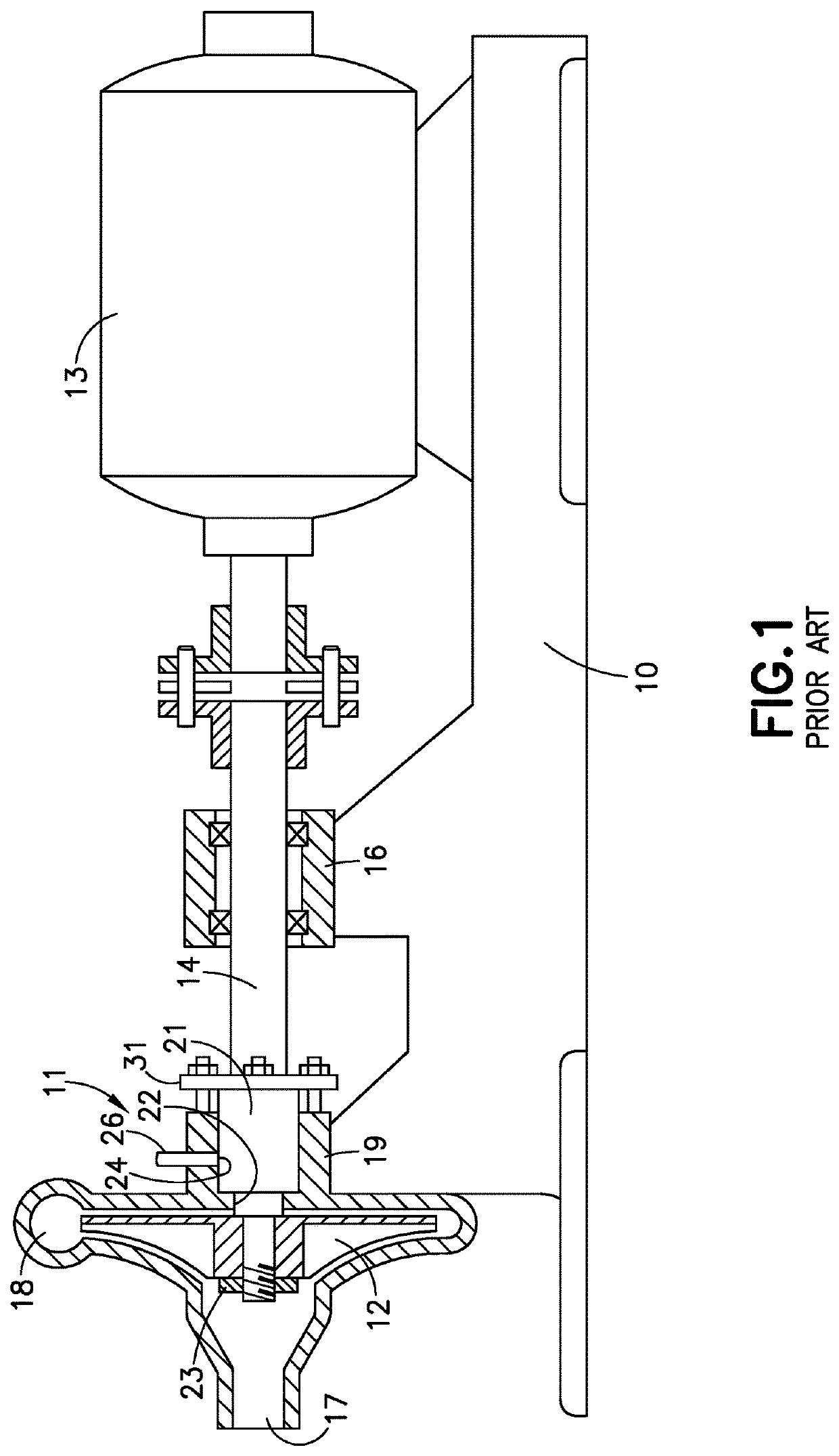 Remotely adjustable gland follower for a shaft sealing system