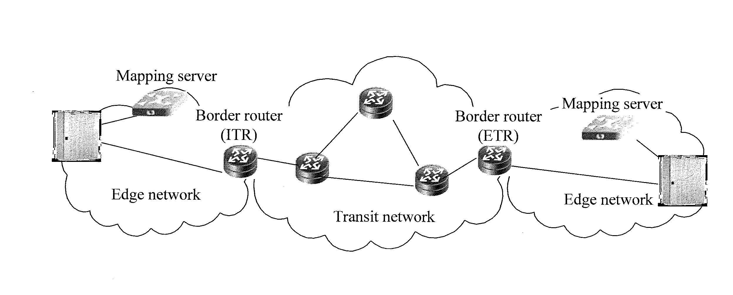Method, system and apparatus for sending mapping information